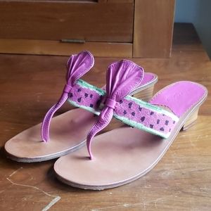 COPY - Watermelon Needlepoing sandals